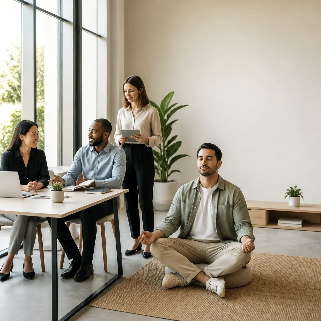 Group workshop with entrepreneurs